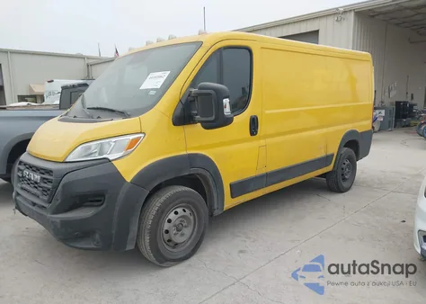 2023 Ram Promaster 2500 Low Roof 136 Wb z USA, uszkodzony, nr VIN 3C6LRVVG9PE604581